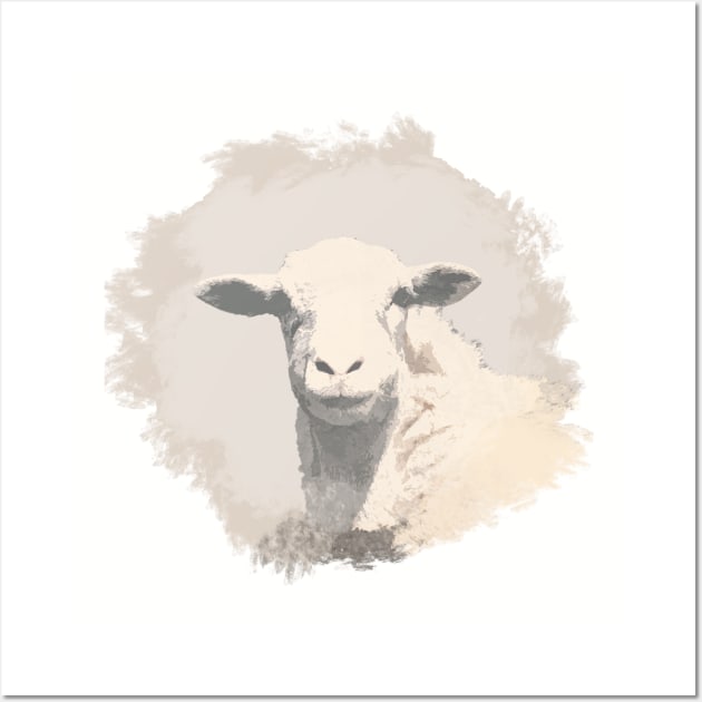 Sheep Wall Art by CraftApple